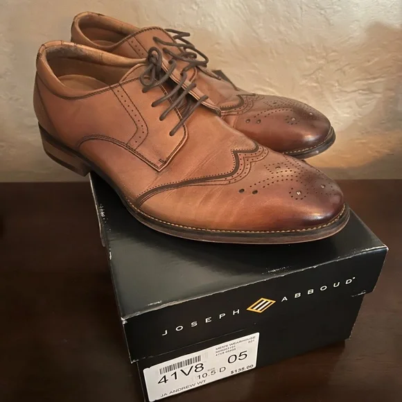 Joseph Abboud | Shoes | Joseph Abboud Oxfords Brown Size 5  display picture 2